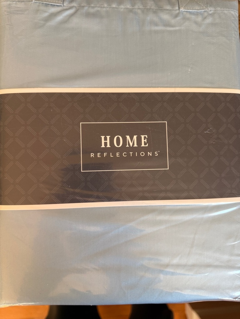 Home Reflections Light Blue Sheet Set – Soft Solid Bedding